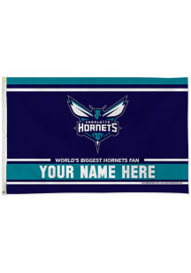 Charlotte Hornets Personalized 3x5 Banner