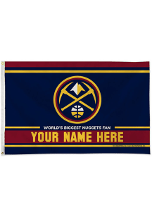 Denver Nuggets Personalized 3x5 Banner