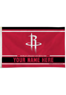 Houston Rockets Personalized 3x5 Banner
