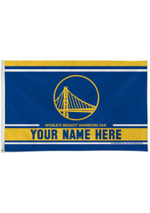 Golden State Warriors Personalized 3x5 Banner