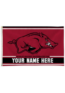 Arkansas Razorbacks Personalized 3x5 Banner