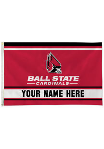 Ball State Cardinals Personalized 3x5 Banner