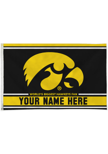 Iowa Hawkeyes Personalized 3x5 Banner