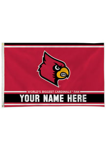 Louisville Cardinals Personalized 3x5 Banner
