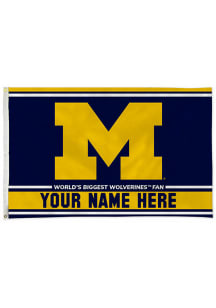 Michigan Wolverines Personalized 3x5 Banner