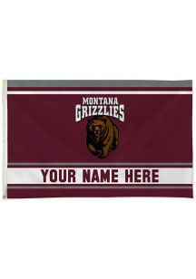 Montana Grizzlies Personalized 3x5 Banner