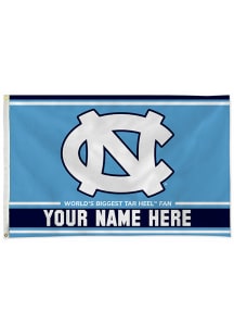 North Carolina Tar Heels Personalized 3x5 Banner
