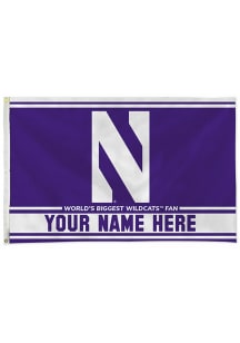 Northwestern Wildcats Personalized 3x5 Banner