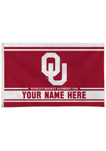 Oklahoma Sooners Personalized 3x5 Banner