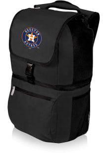 Picnic Time Houston Astros Black Zuma Two Tiered Insulated Backpack