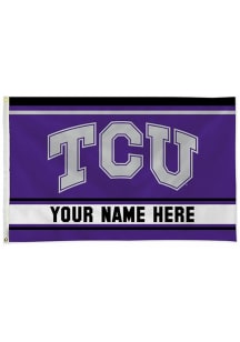TCU Horned Frogs Personalized 3x5 Banner