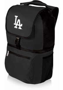Picnic Time Los Angeles Dodgers Black Zuma Two Tiered Insulated Backpack
