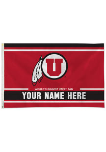 Utah Utes Personalized 3x5 Banner