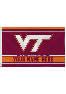 Virginia Tech Hokies Personalized 3x5 Banner