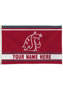 Washington State Cougars Personalized 3x5 Banner