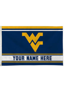 West Virginia Mountaineers Personalized 3x5 Banner