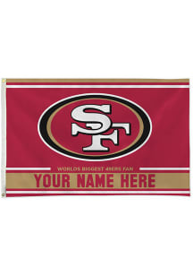 San Francisco 49ers Personalized 3x5 Banner