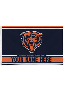 Chicago Bears Personalized 3x5 Banner
