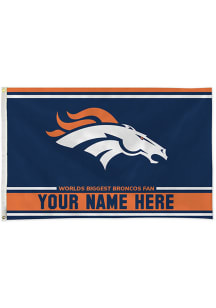 Denver Broncos Personalized 3x5 Banner
