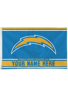 Los Angeles Chargers Personalized 3x5 Banner