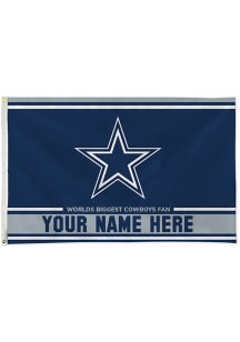 Dallas Cowboys Personalized 3x5 Banner