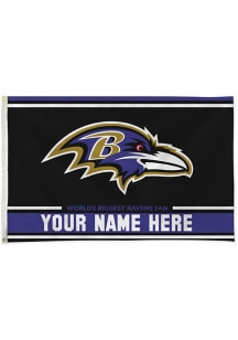 Baltimore Ravens Personalized 3x5 Banner