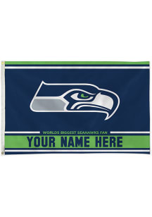 Seattle Seahawks Personalized 3x5 Banner