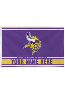 Minnesota Vikings Personalized 3x5 Banner