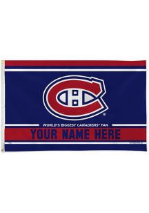 Montreal Canadiens Personalized 3x5 Banner