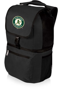Picnic Time Oakland Athletics Black Zuma Two Tiered Insulated Backpack
