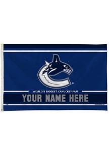 Vancouver Canucks Personalized 3x5 Banner