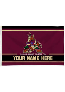 Arizona Coyotes Personalized 3x5 Banner