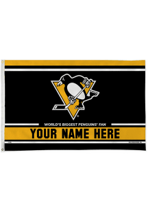 Pittsburgh Penguins Personalized 3x5 Banner