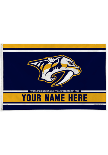 Nashville Predators Personalized 3x5 Banner