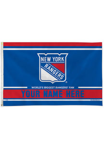 New York Rangers Personalized 3x5 Banner