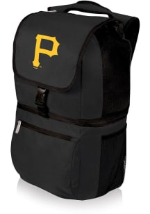 Picnic Time Pittsburgh Pirates Black Zuma Two Tiered Insulated Backpack