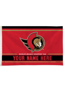 Ottawa Senators Personalized 3x5 Banner