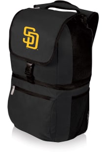 Picnic Time San Diego Padres Black Zuma Two Tiered Insulated Backpack