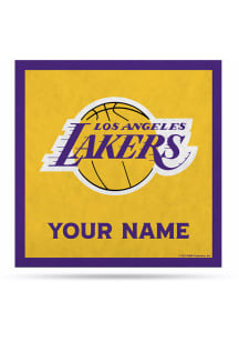 Los Angeles Lakers Personalized Felt Banner