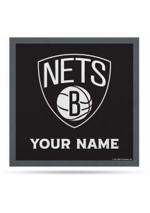 Brooklyn Nets Personalized Felt Banner