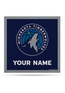 Minnesota Timberwolves Personalized Felt Banner