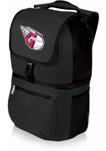 Picnic Time Cleveland Guardians Black Zuma Two Tiered Insulated Backpack