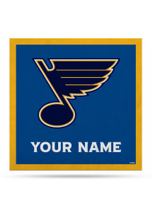 St Louis Blues Personalized Felt Banner