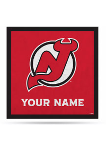 New Jersey Devils Personalized Felt Banner