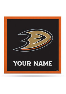Anaheim Ducks Personalized Felt Banner