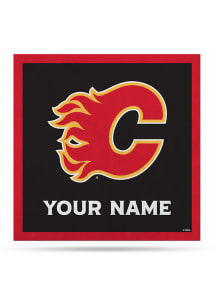 Calgary Flames Personalized Felt Banner