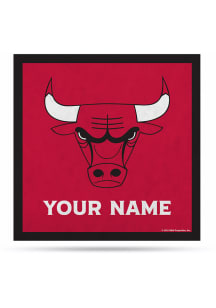 Chicago Bulls Personalized Felt Banner