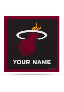 Miami Heat Personalized Felt Banner