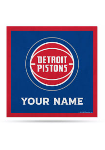 Detroit Pistons Personalized Felt Banner