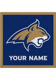 Montana State Bobcats Personalized Felt Banner